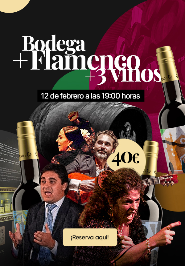 Visita a bodega + espectáculo flamenco - Cayetano del Pino & Cía