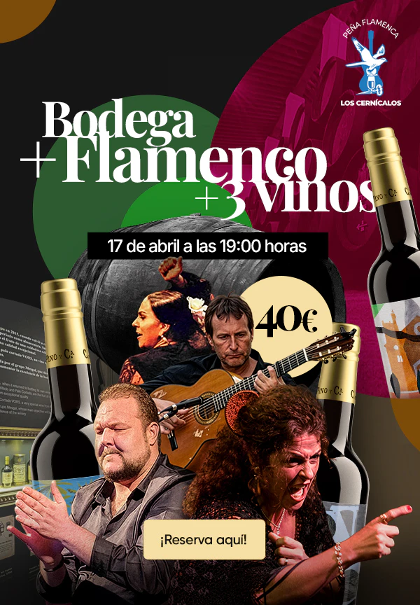 Visita a bodega + espectáculo flamenco - Cayetano del Pino & Cía
