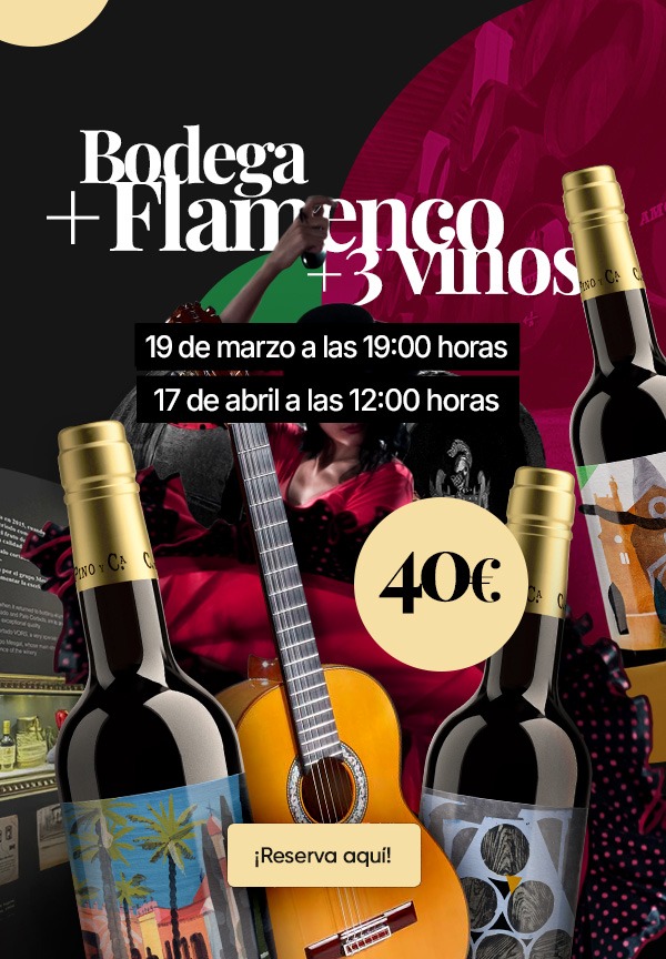 Visita a bodega + espectáculo flamenco - Cayetano del Pino & Cía