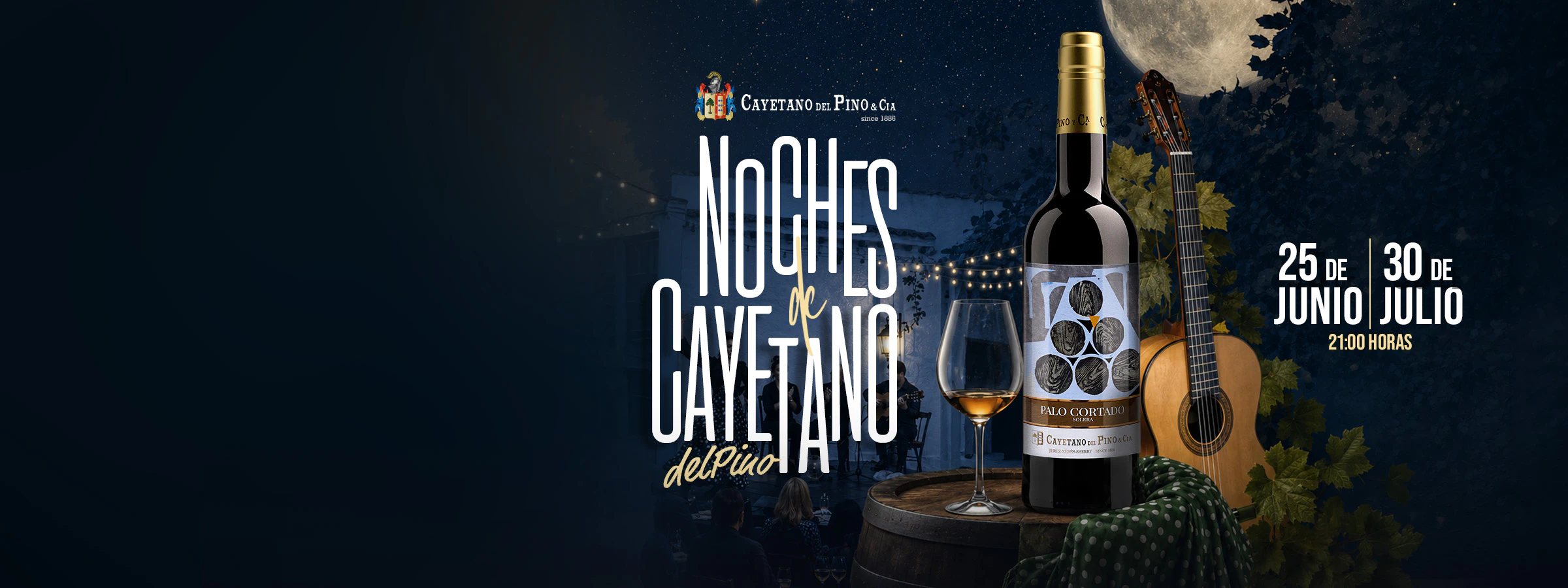 Noches de Cayetano del Pino 2026 - Cayetano del Pino & Cía