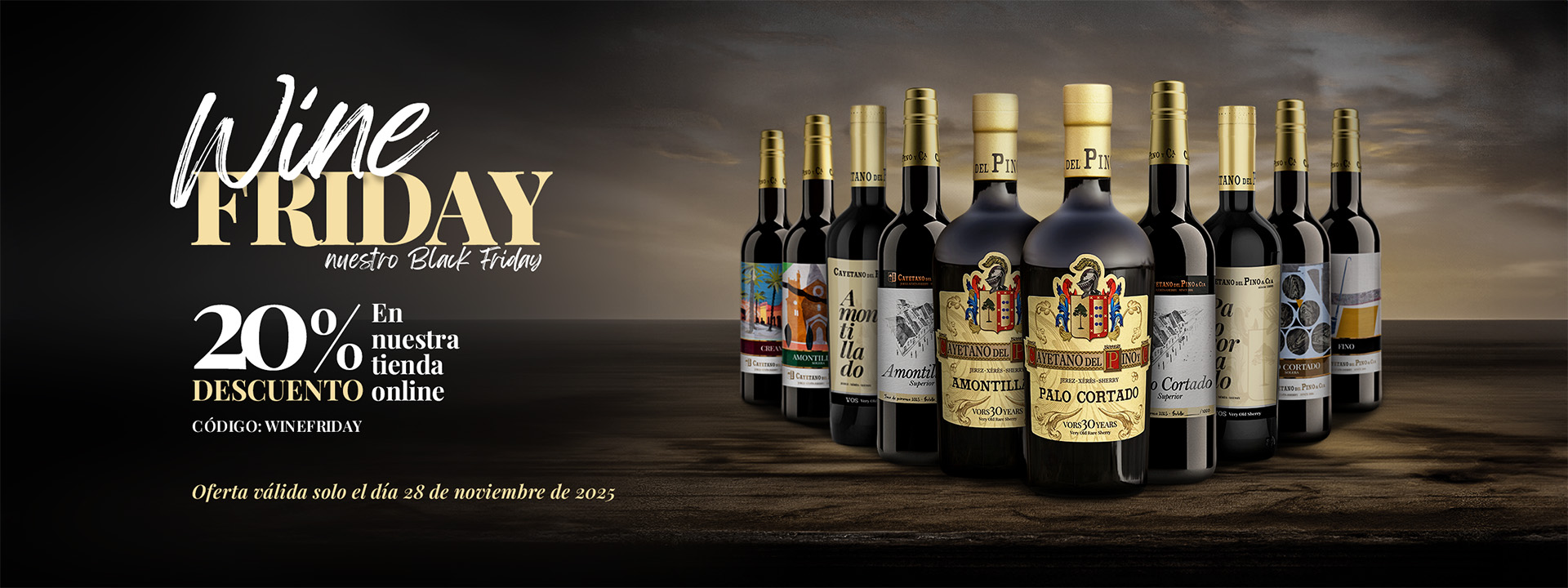 Black Friday 2025 - Cayetano del Pino & Cía
