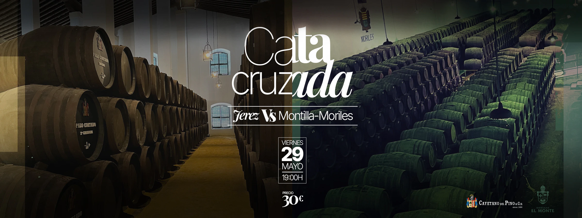 Cata Cruzada Jerez vs Montilla-Moriles - Cayetano del Pino & Cía
